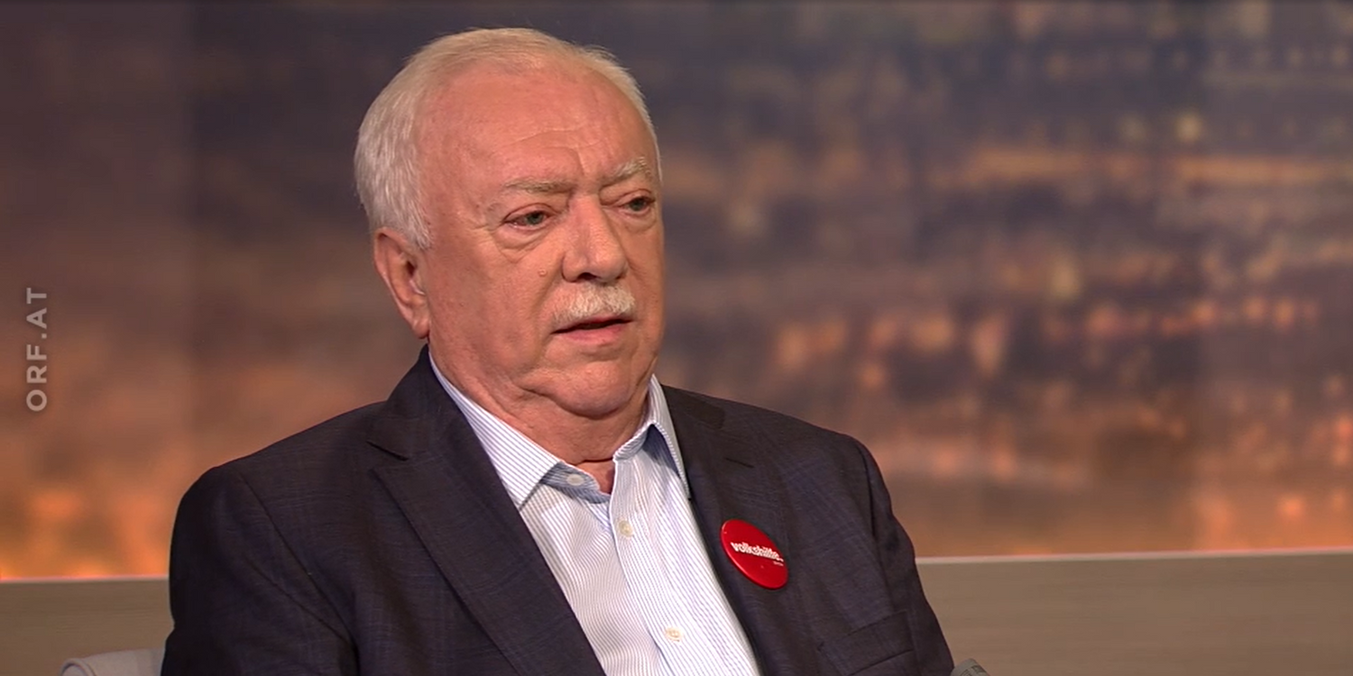 Alt-Bürgermeister Michi Häupl war am Samstag "Bei Budgen" in "Wien heute" zu Gast.