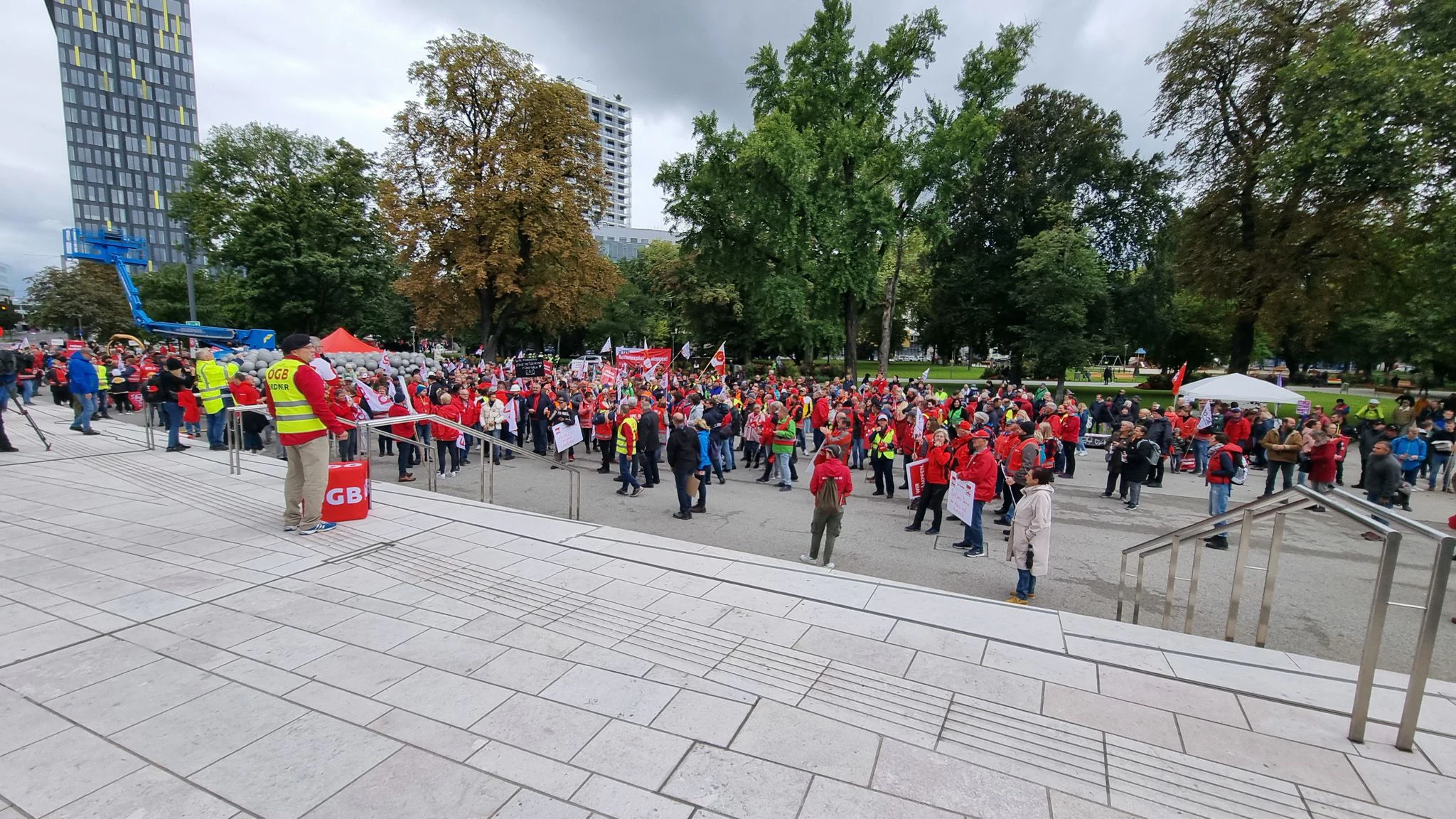 ÖGB-Demo Linz