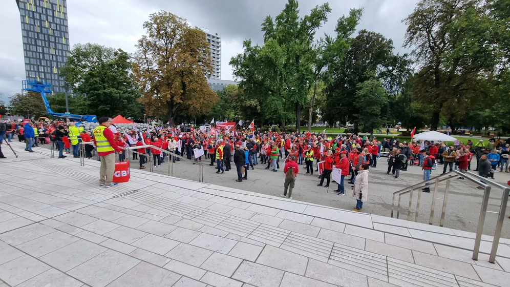ÖGB-Demo Linz