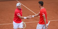 Doppel trumpft auf – Österreich gewinnt Davis-Cup-Duell