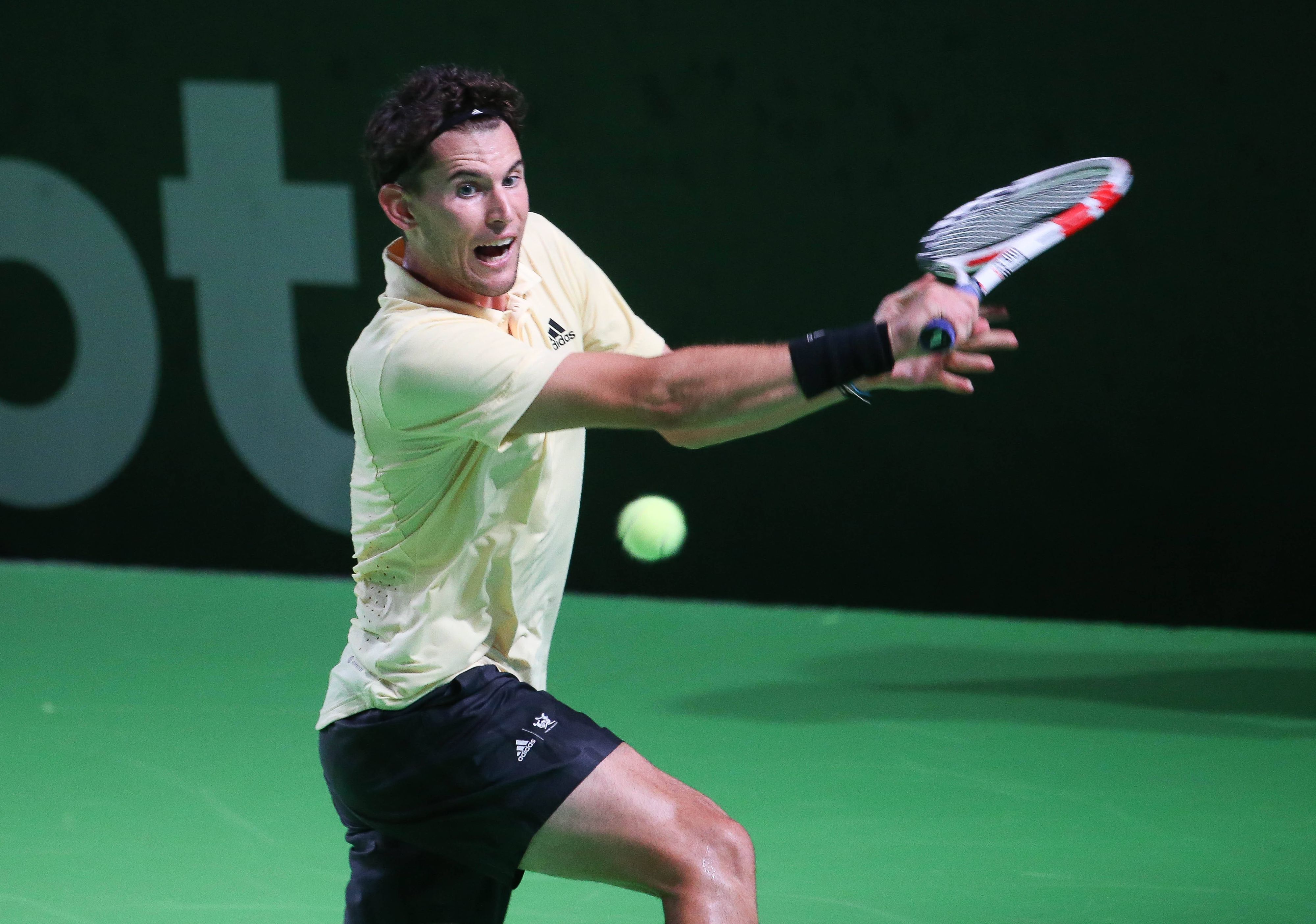 Dominic Thiem beim ATP-Challenger in Rennes. 