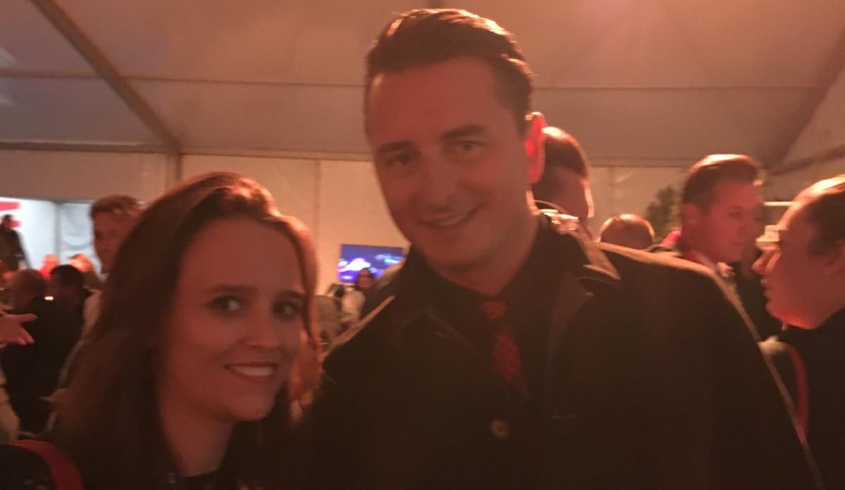 Andreas Gabalier mit "Heute"-Redakteurin Liisa Mikkola