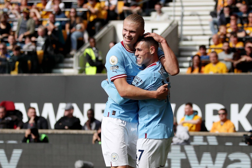 Erling Haaland trifft schon wieder. 