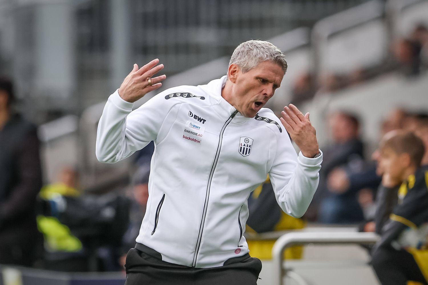 LASK-Coach Didi Kühbauer platzte der Kragen. 