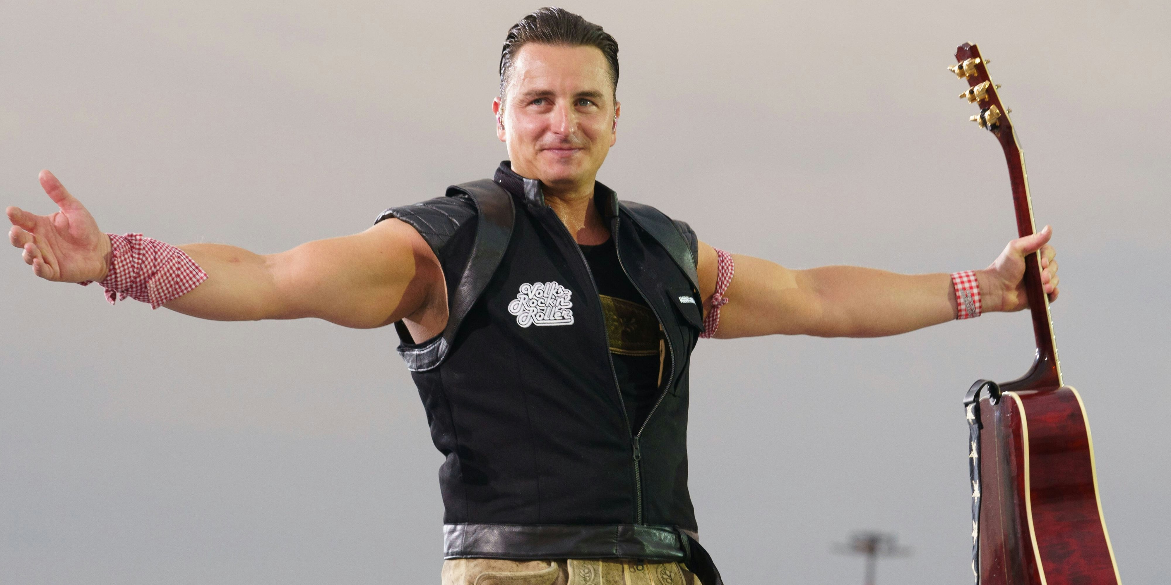 Andreas Gabalier bei seinem Konzert in München