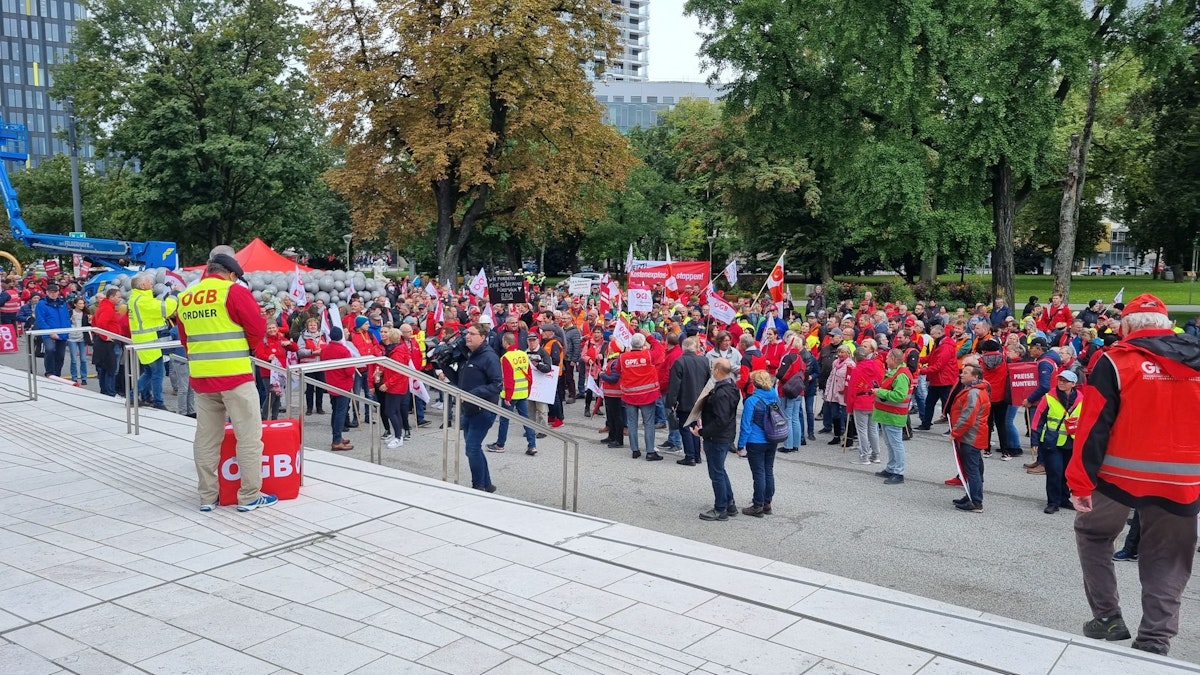 ÖGB-Demo Linz