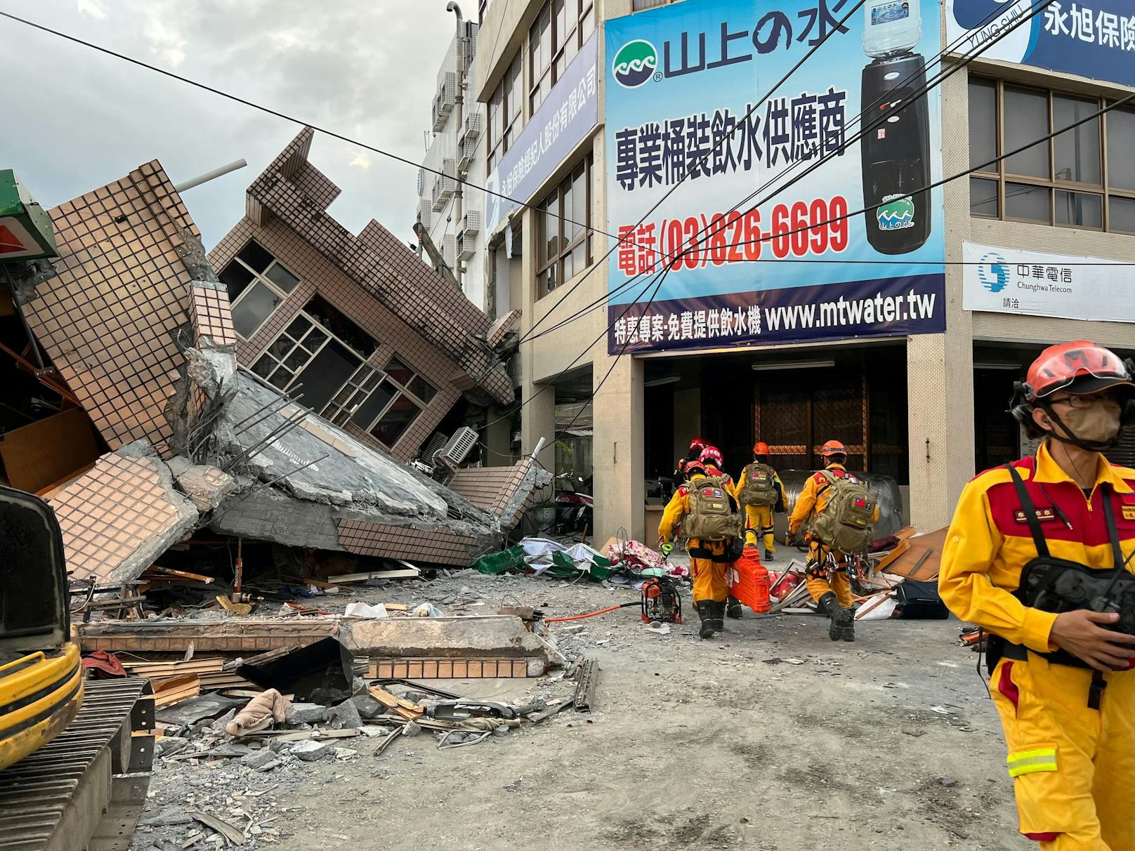 Taiwan ist innerhalb von zwei Tagen von einem zweiten starken Erdbeben erschüttert worden.