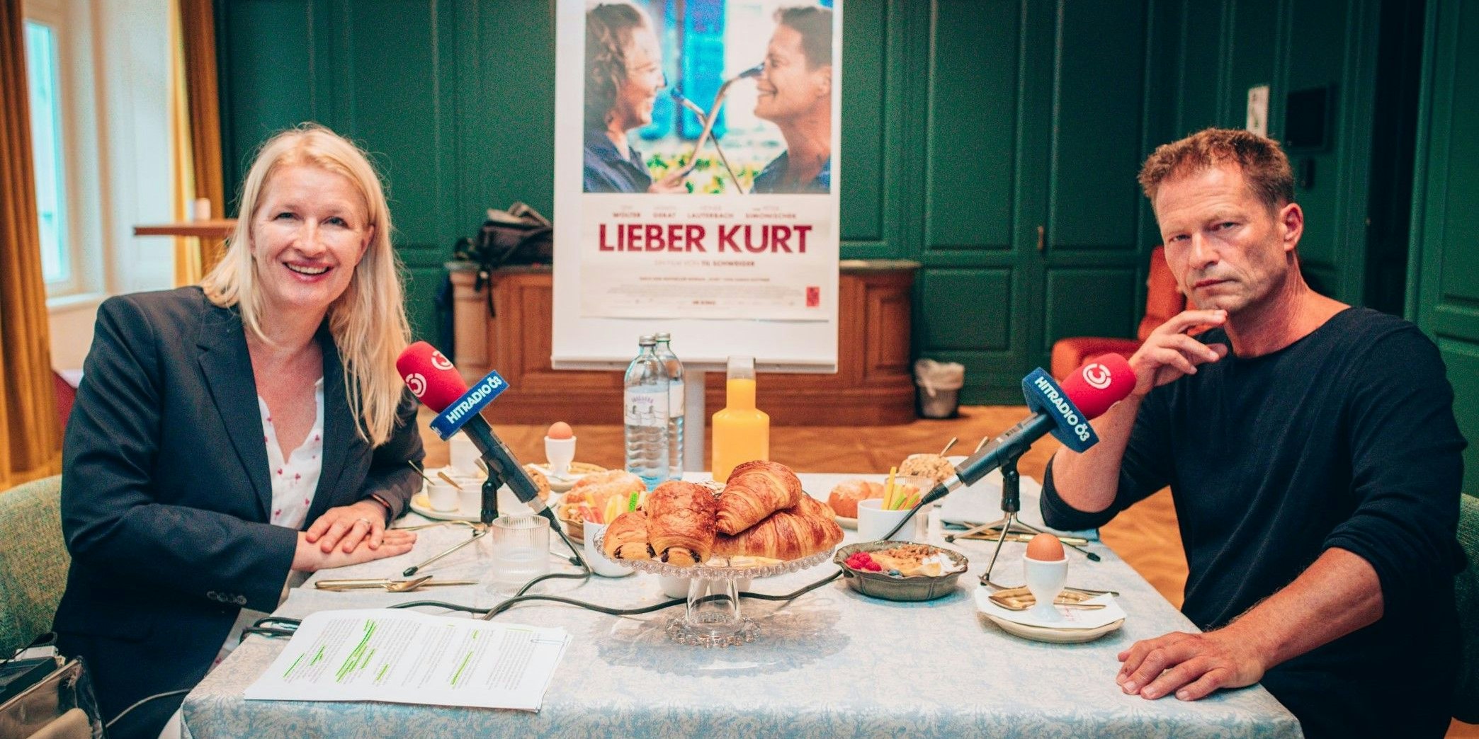 Til Schweiger im Gespräch mit Claudia Stöckl.