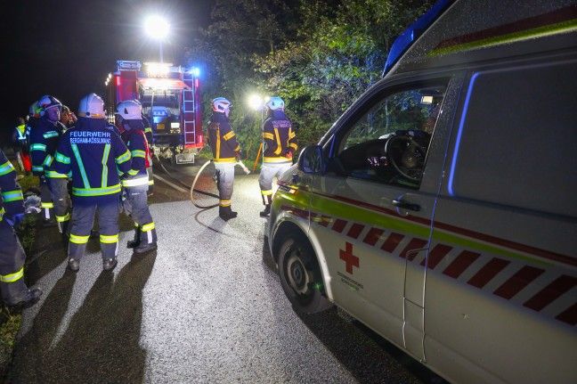 Die Rettung und die Feuerwehr waren im Einsatz.