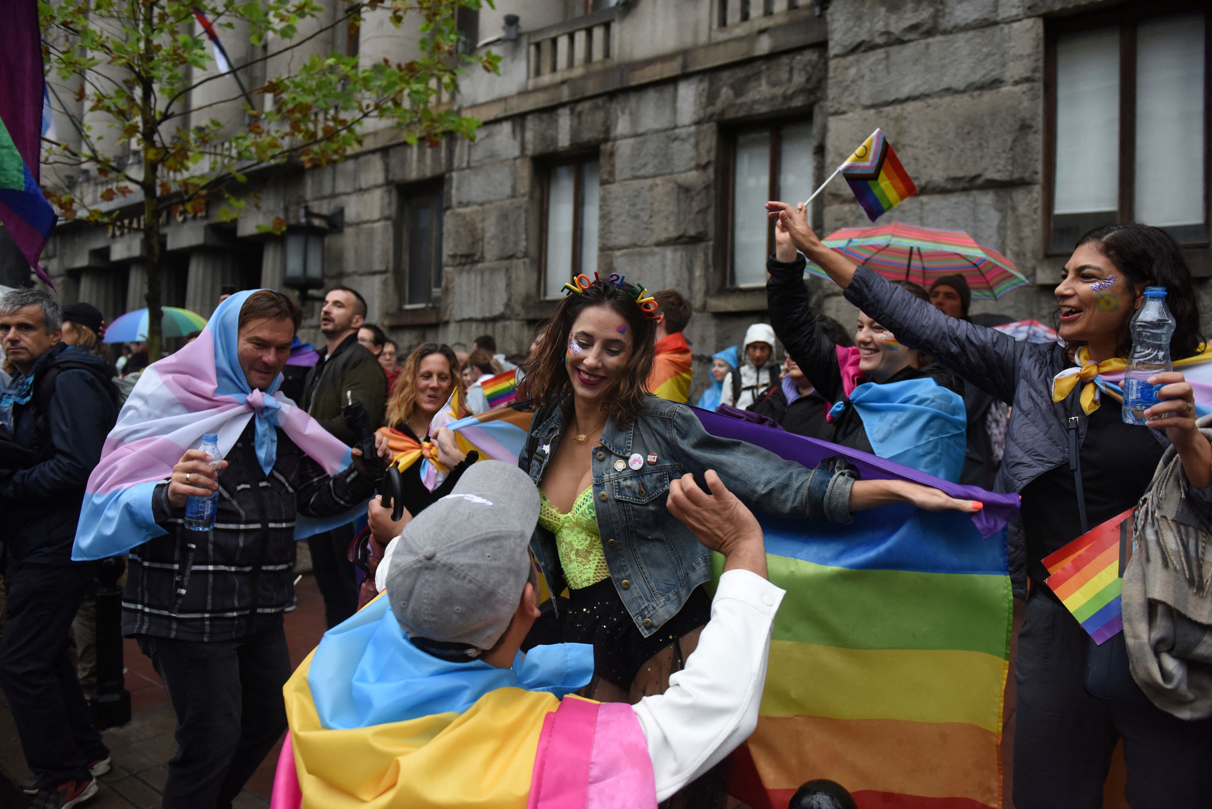 Am Samstag fand die Europride zum ersten Mal in der serbischen Hauptstadt Belgrad statt.