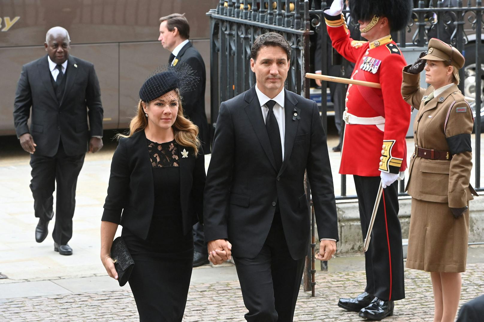 Justin Troudeau mit Gattin Sophie Grégoire.