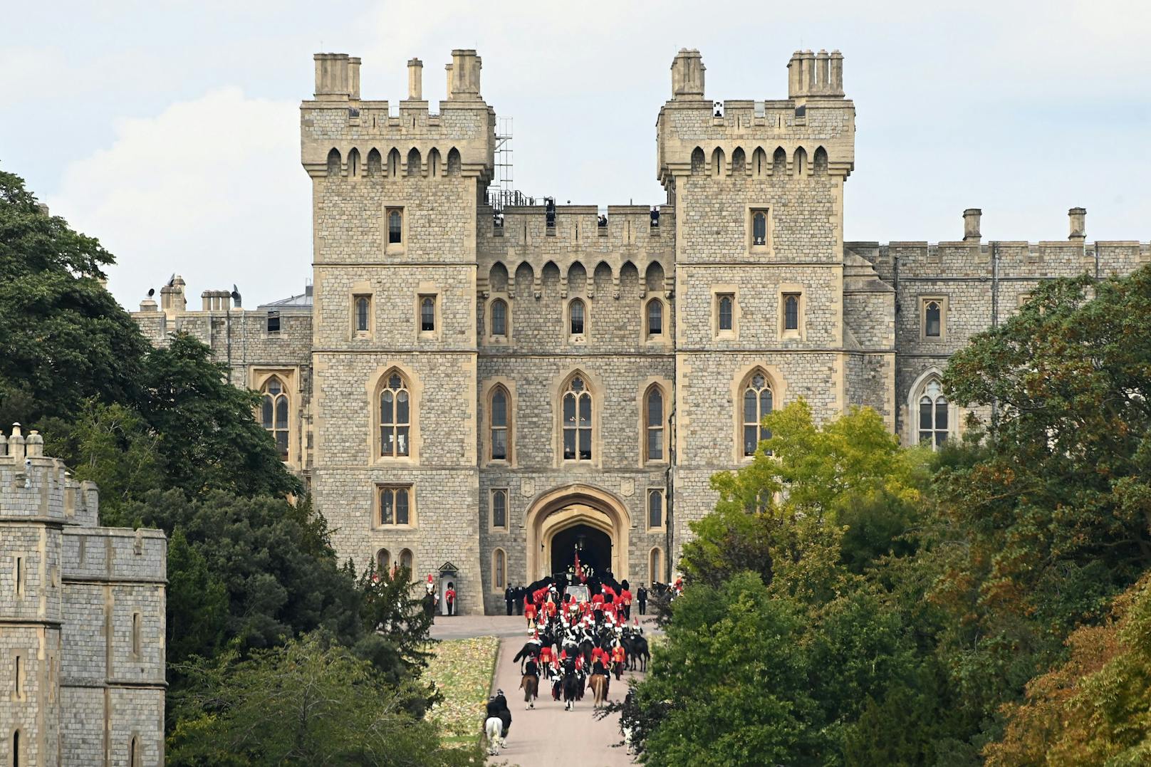 Schloss Windsor bei London.