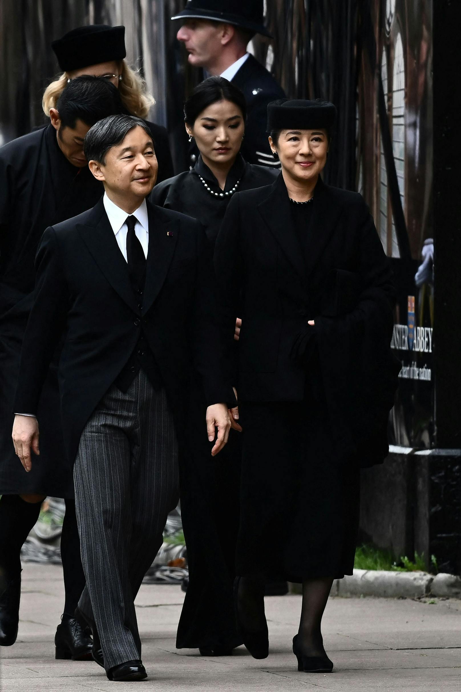 Japans Kaiser Naruhito und Kaiserin Masako.