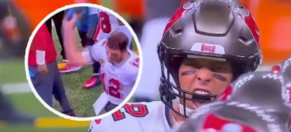 Der wütende Tom Brady.