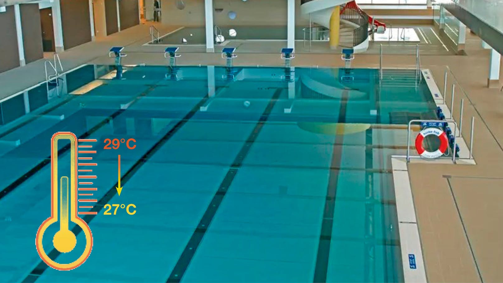 Die Becken in Wiens Hallenbädern haben diesen Winter nur noch 27 Grad. Grund ist die Energiekrise. Auch andere Städte in Österreich, wie Braunau, sparen an der Gemütlichkeit im Pool.