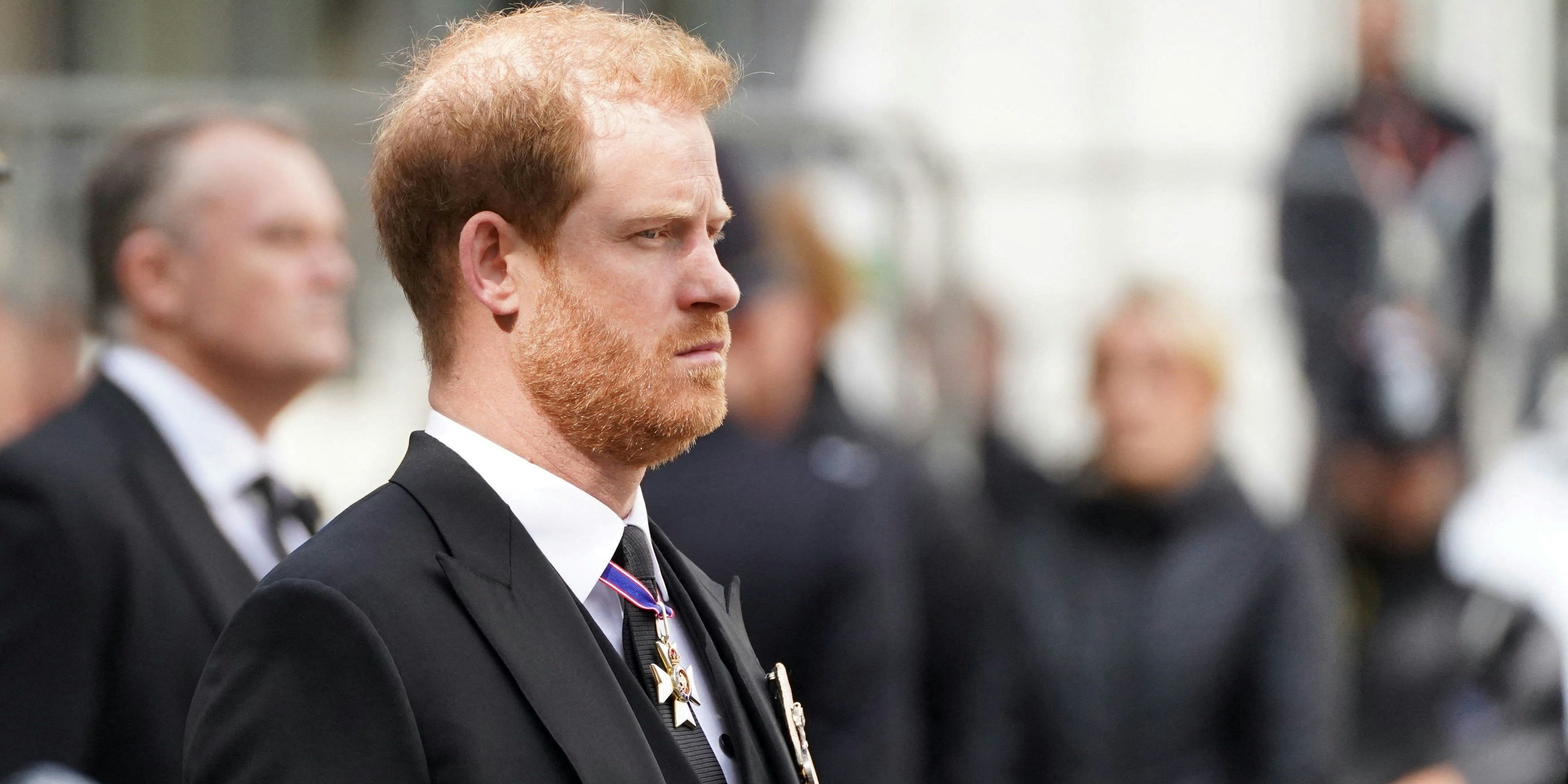 Prinz Harry bei Schloss Windsor.