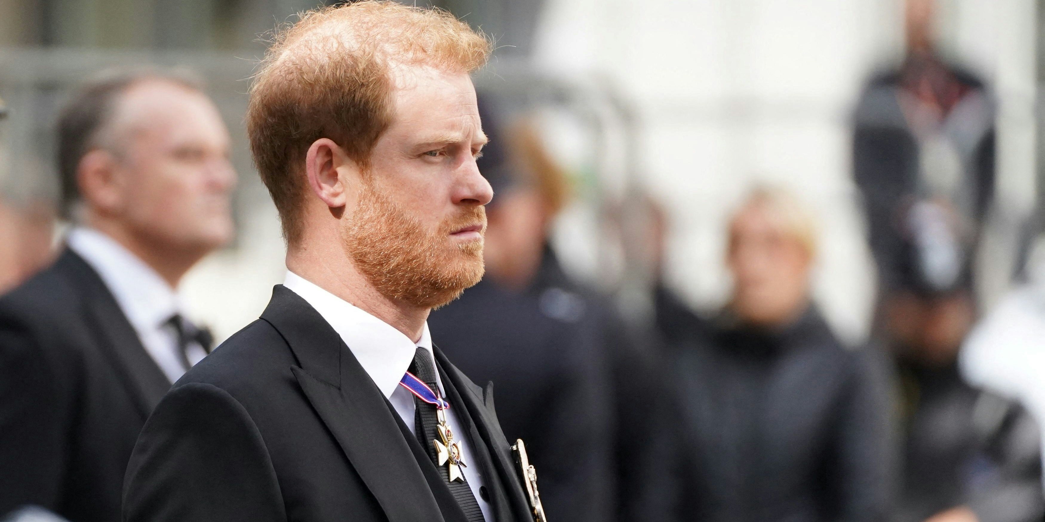 Prinz Harry bei Schloss Windsor.