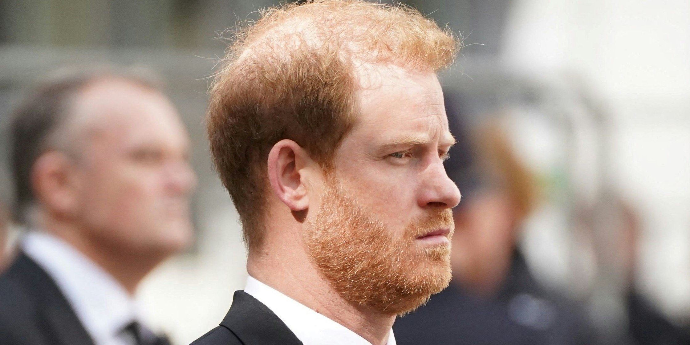 Prinz Harry bei Schloss Windsor.