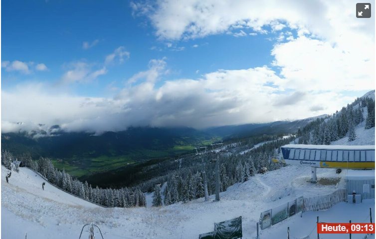 In der Steiermark sowie in weiteren Bundesländern gab es am Wochenende bereits Schnee.