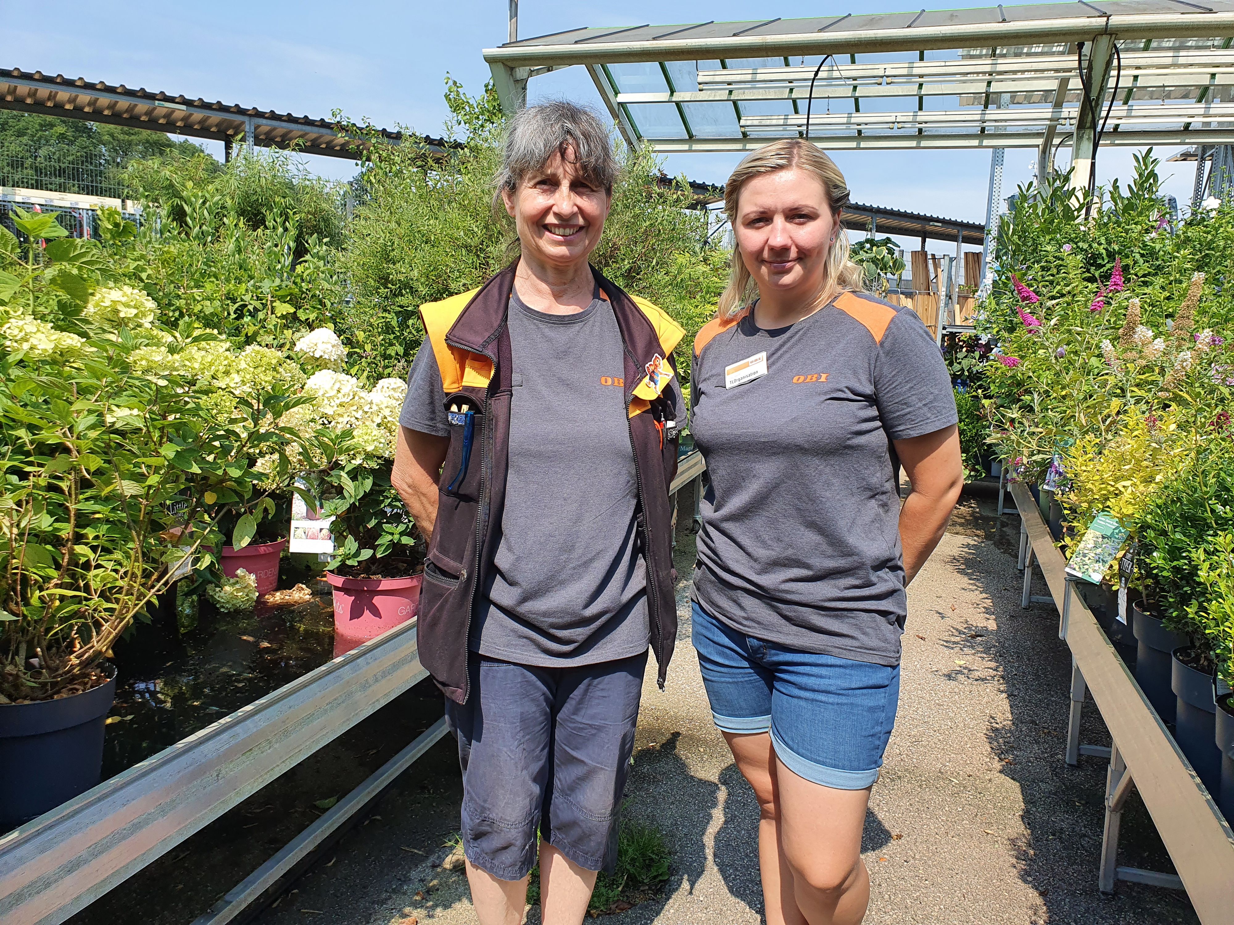 Leopoldine Horn und Monika Ranftl retteten einem Kunden das Leben.