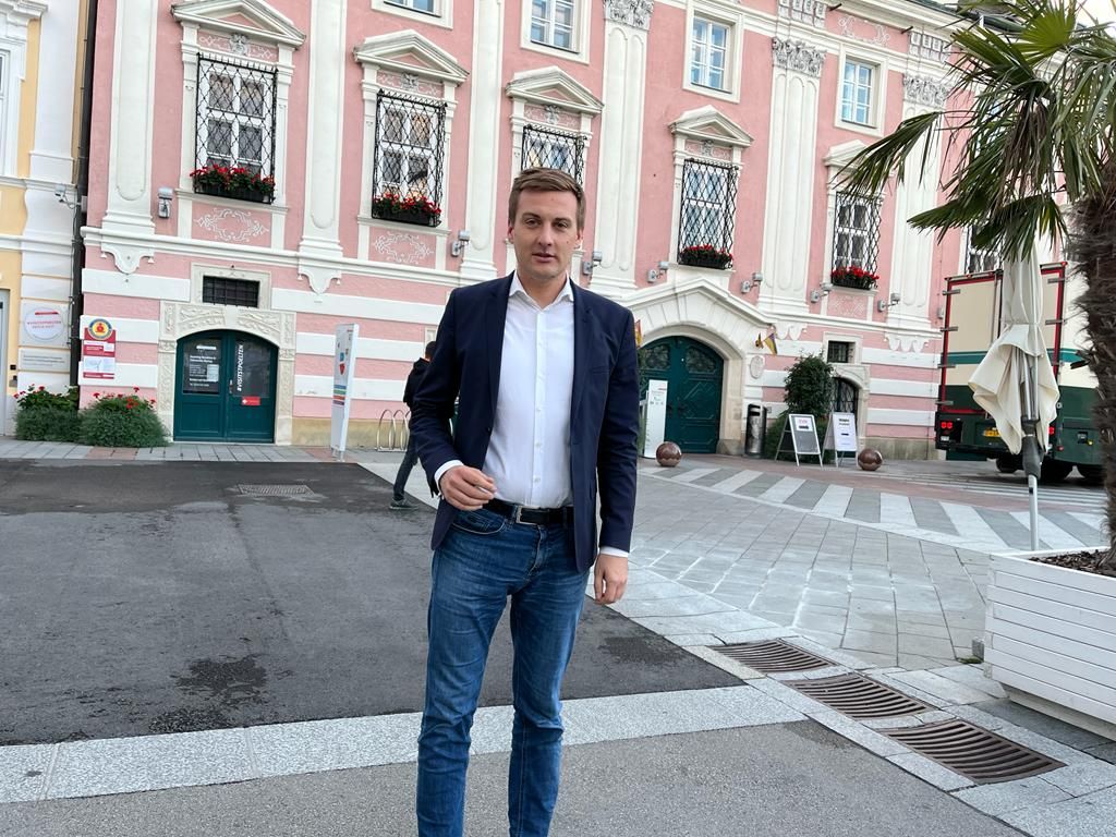 AMS NÖ-Geschäftsführer Mag. Sven Hergovich