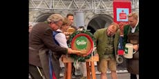 "Thor aus der Steiermark" – Landeschef kämpft mit Bierfass