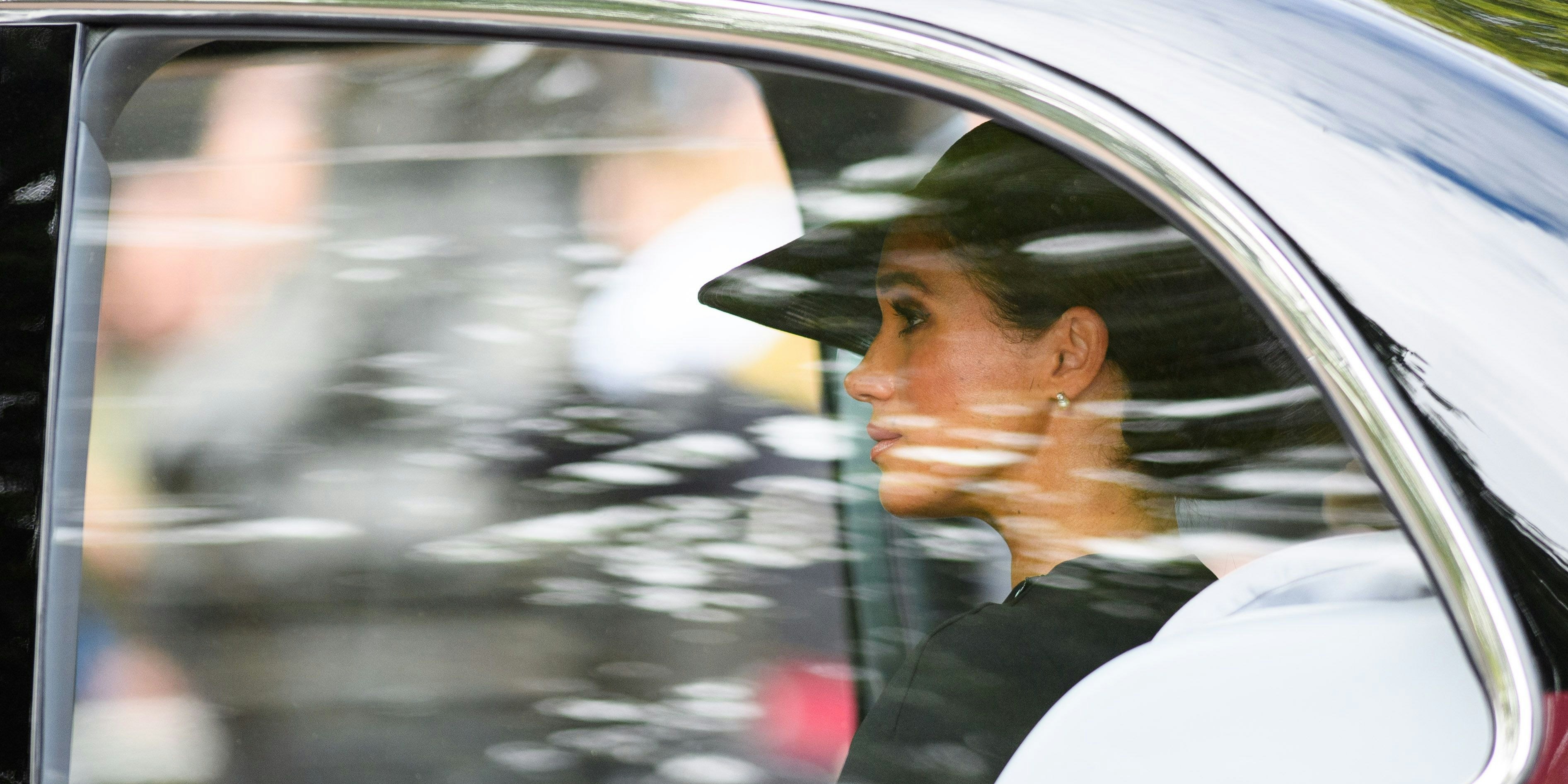 Meghan am Montag (20.09.2022) beim Staatsbegräbnis für die Queen.