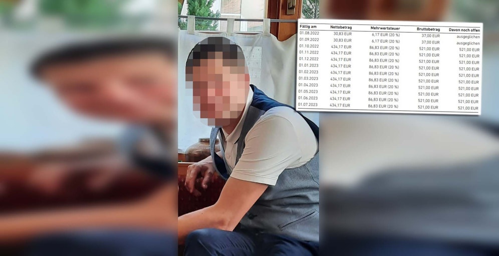 Die Rechnung von Alex M. hat es in sich: Eine Steigerung von 1.408%