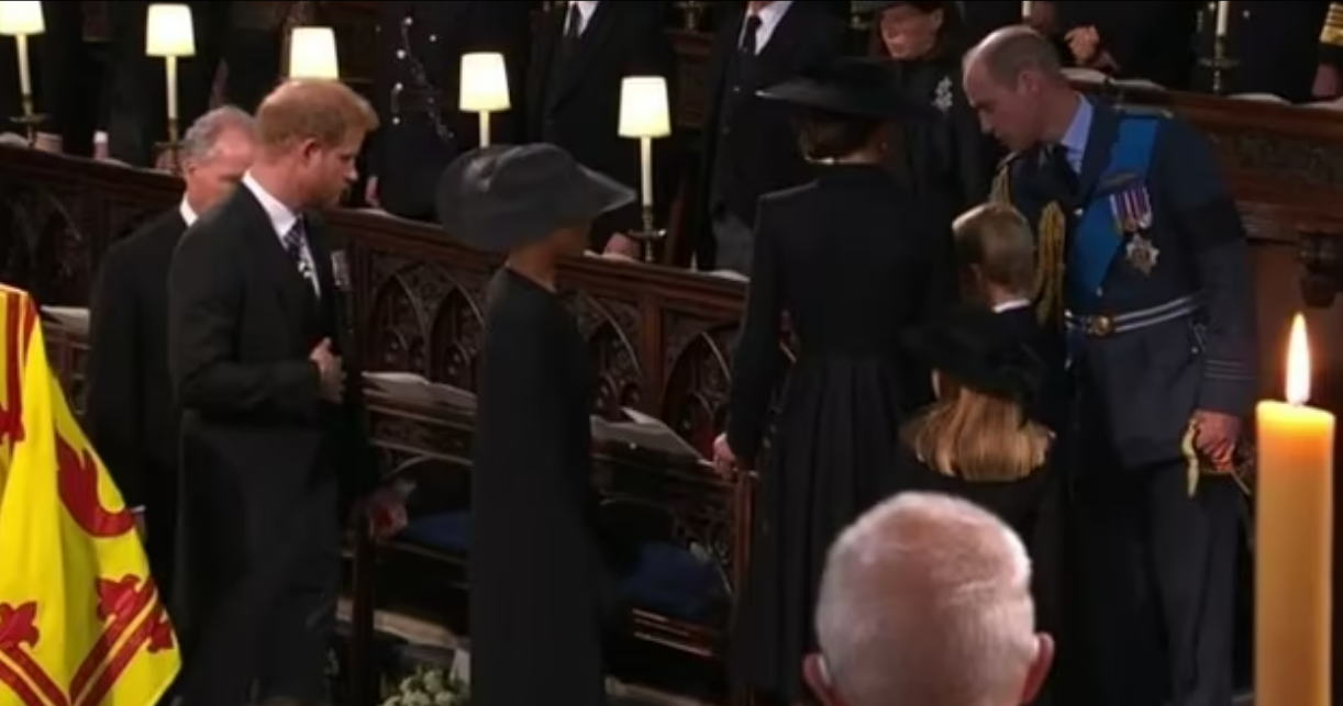 William lässt seinem Bruder den Vortritt.