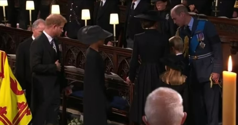 William lässt seinem Bruder den Vortritt.