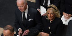 Trump spottet über Biden bei Queen-Begräbnis