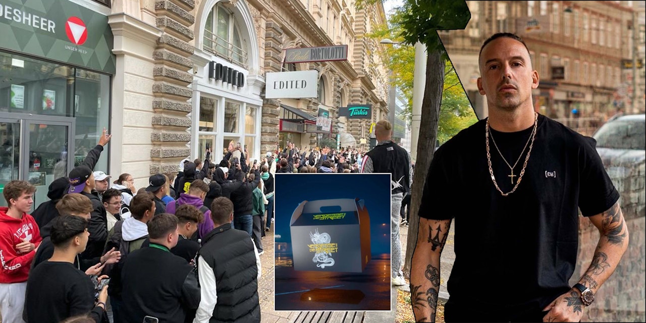 Heute.at - RAF Camora lockte Tausende zum Mäci – das ist der Grund