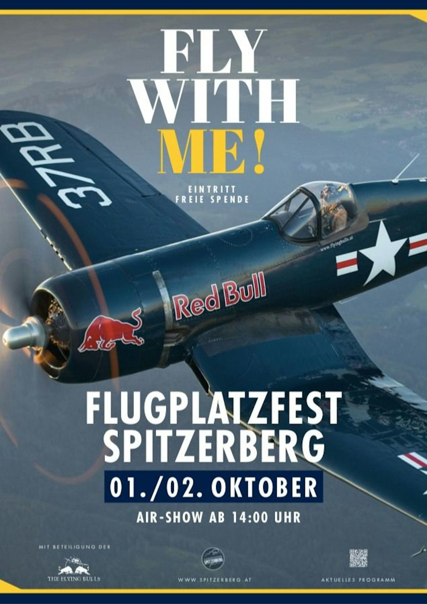Das Flugplatzfest Spitzerberg findet am 01. und 02. Oktober statt.