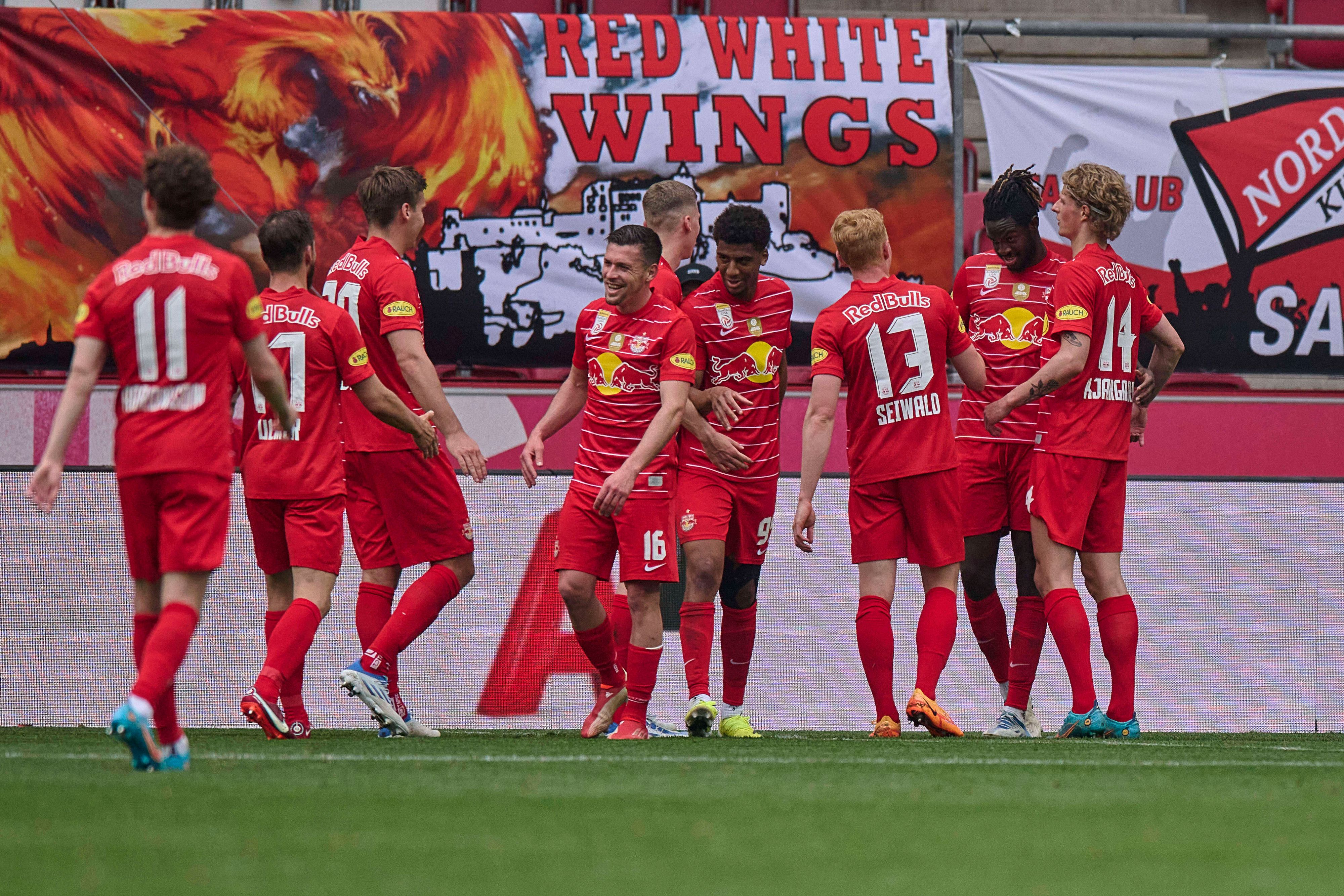 Die Salzburger-Spieler gewinnen wenig überraschend an Wert.