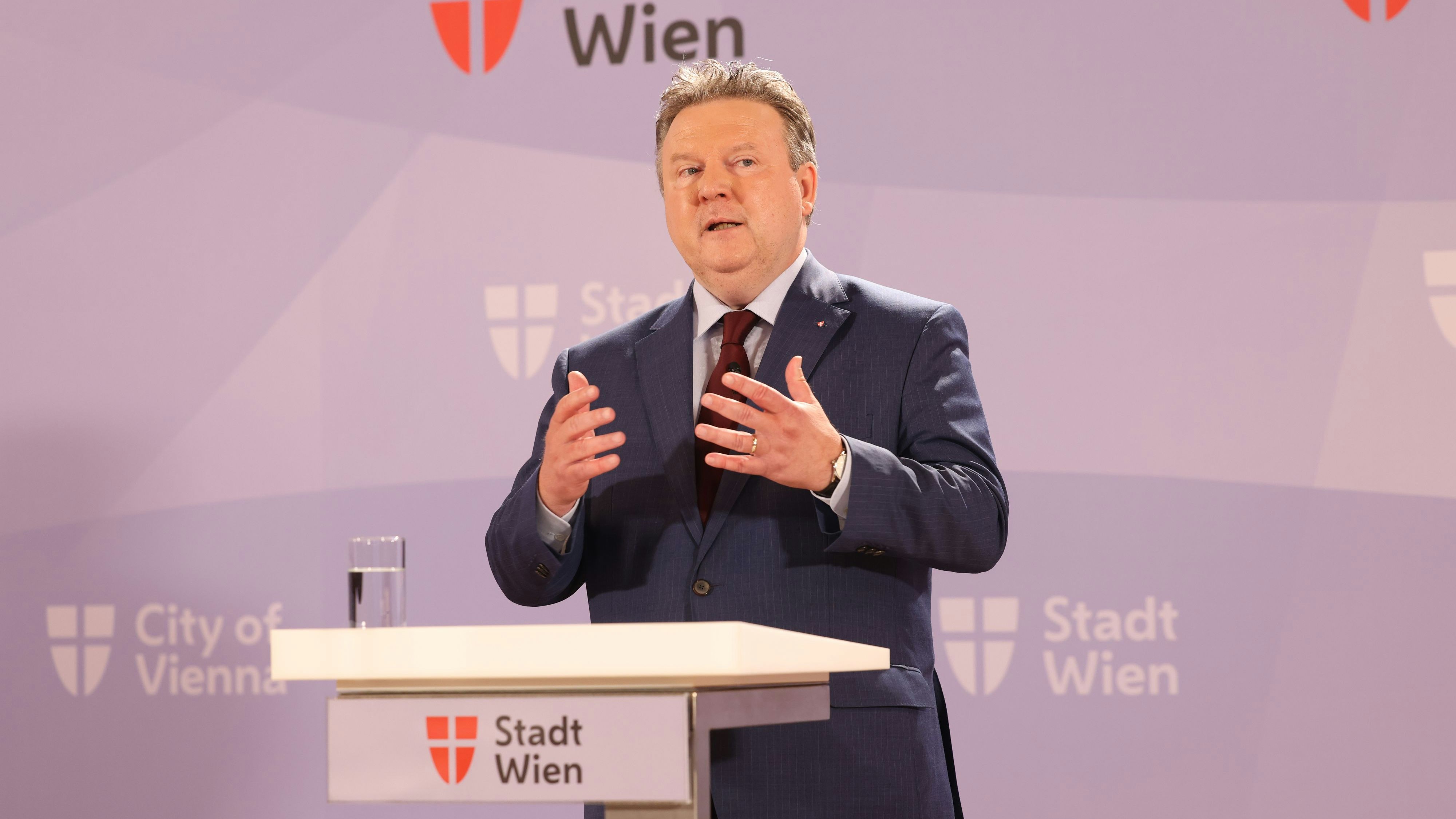 20220725 / pk bürgermeister michael ludwig zu neuen corona regeln / foto: sabine hertel / tageszeitung heute