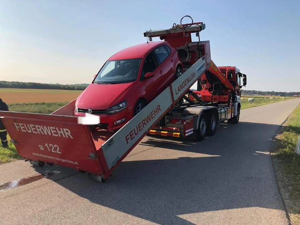 Tödlicher Verkehrsunfall: Das sichergestellte Auto