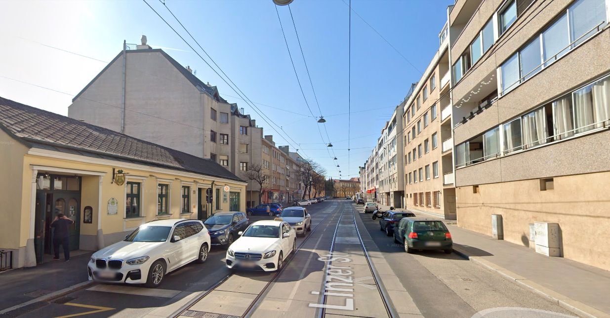 Blick in die Linzer Straße in Wien-Penzing. Symbolbild