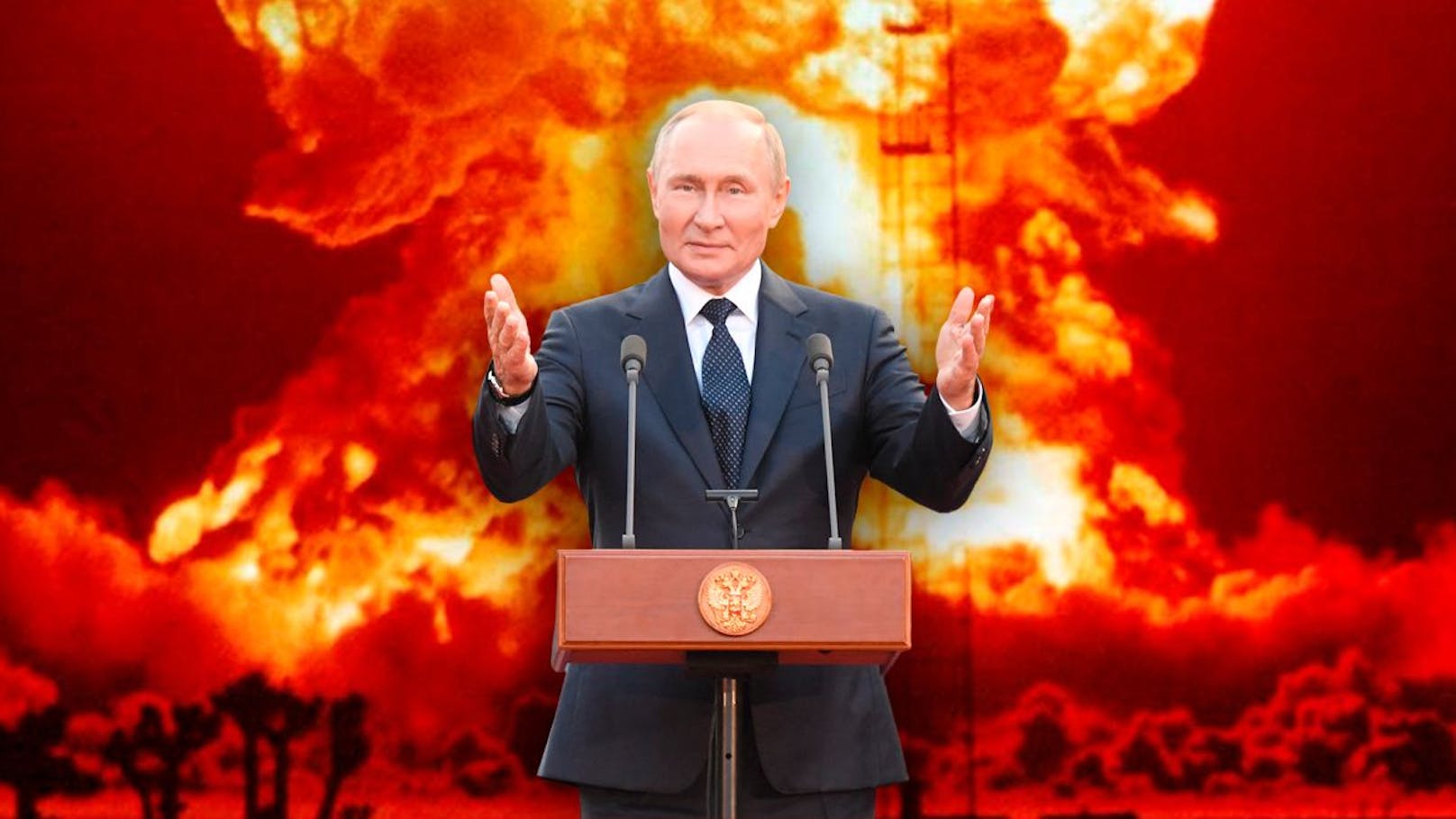 Wladimir Putin droht erneut mit dem Einsatz von Atomwaffen im Ukraine-Krieg.