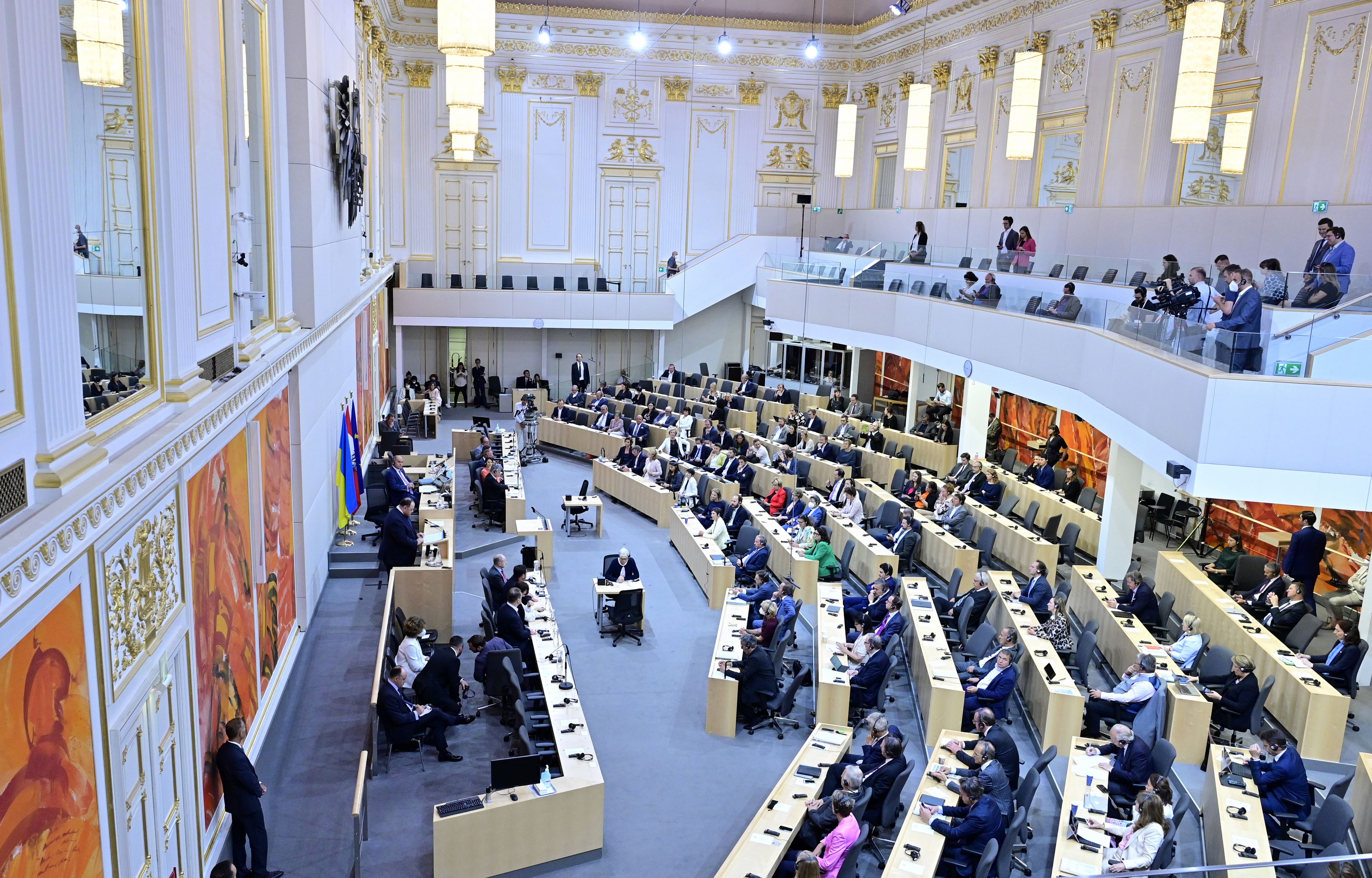 Aus Sonder- wird Krisensitzung: Der Nationalrat tritt wegen der russischen Teilmobilisierung und der Energiekrise zusammen.