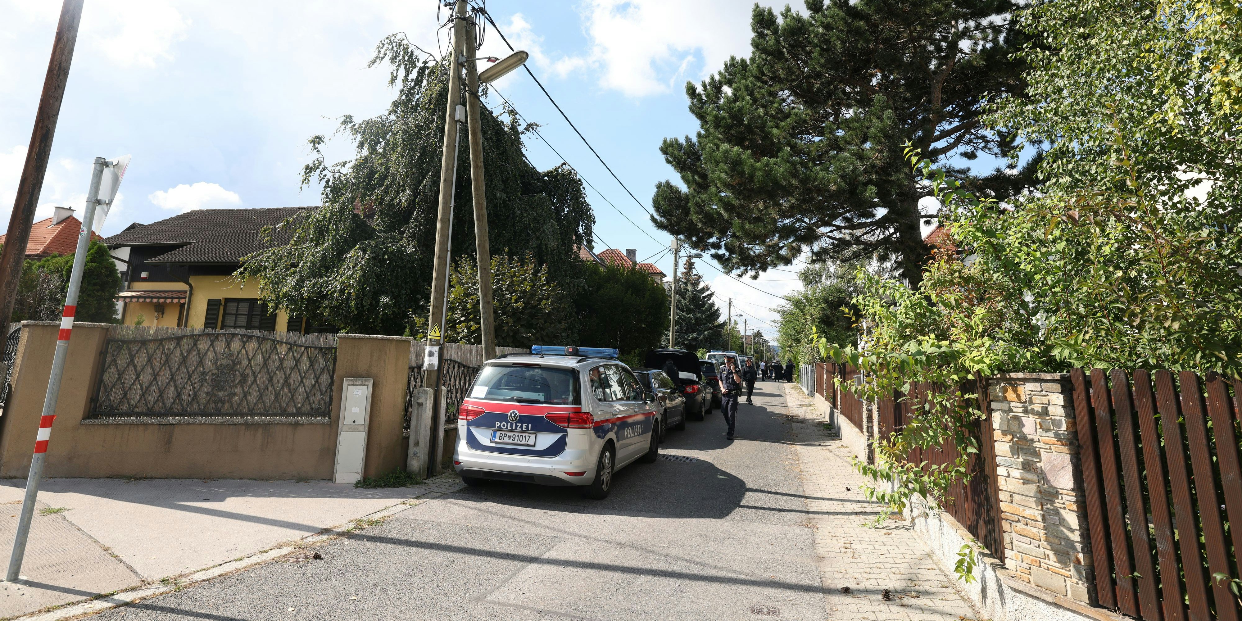 In dieser Gasse ereignete sich die Feuer-Tragödie