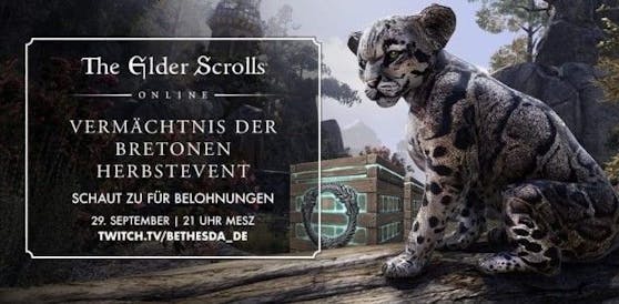 "The Elder Scrolls Online" kündigt Herbstevent-Livestream zum "Vermächtnis der Bretonen" für den 29. September an.