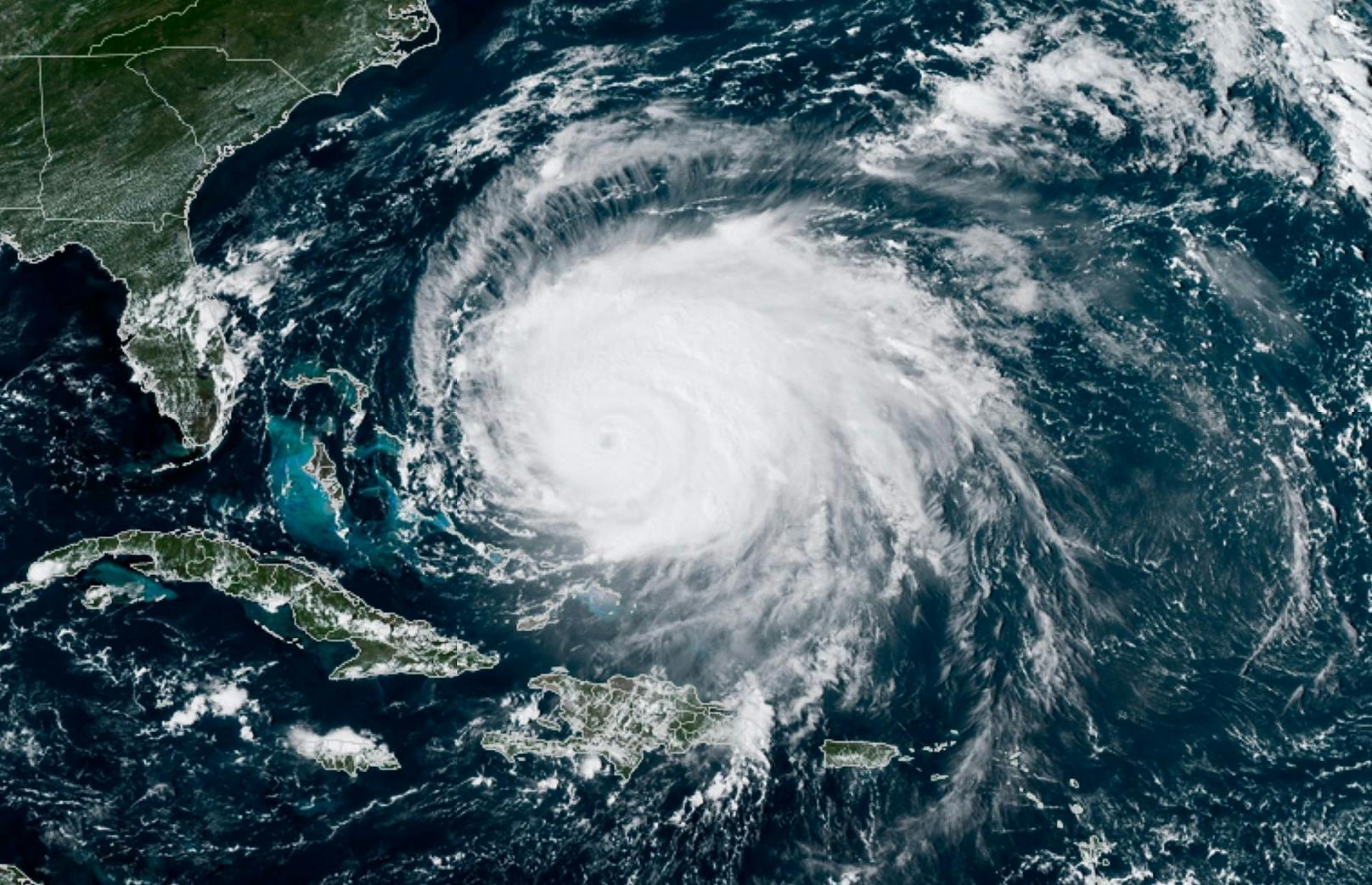 Der Hurrikan Fiona steuert in Richtung Kanada. In Puerto Rico richtete er großen Schaden an.
