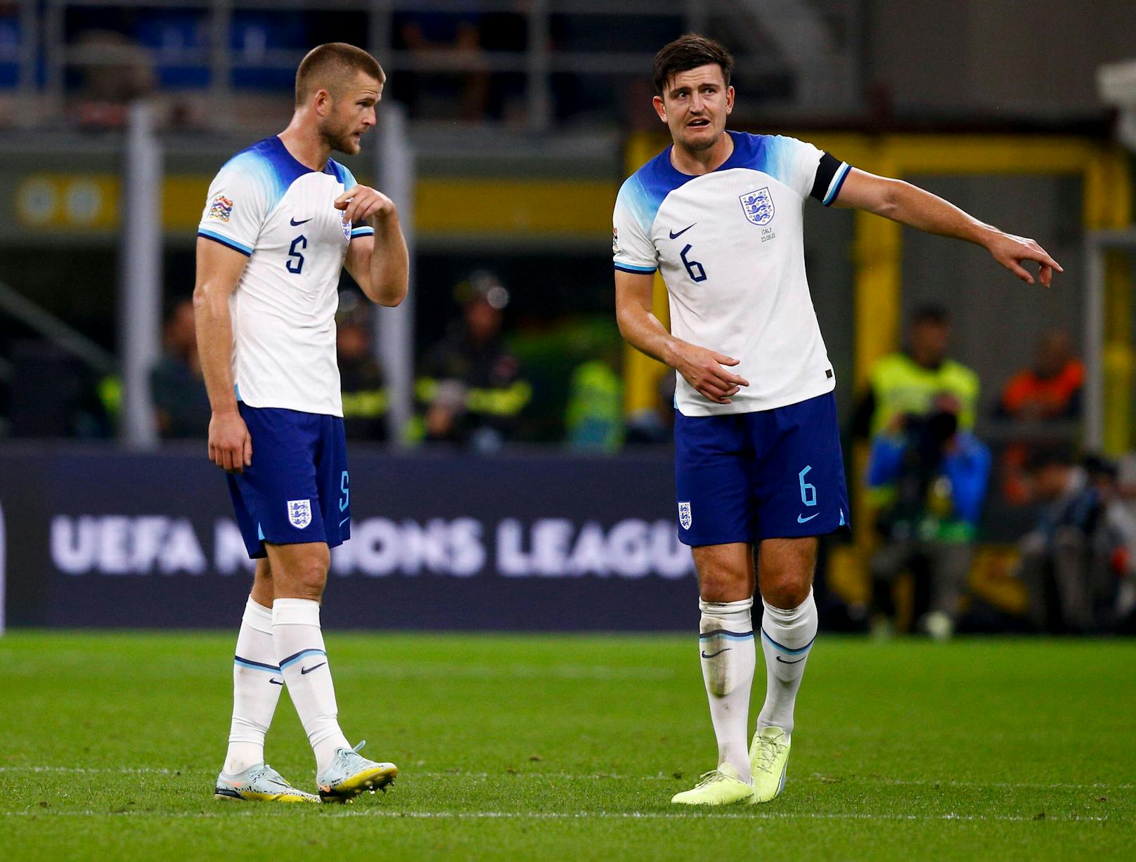 England steigt nach der Niederlage gegen Italien ab.
