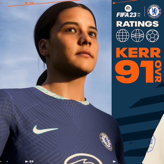 EA SPORTS veröffentlicht die Ratings der besten Fußballerinnen in "FIFA 23".