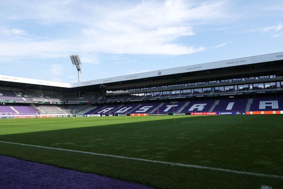 Das Spiel Austria Wien gegen Sturm Graz ist ausverkauft.