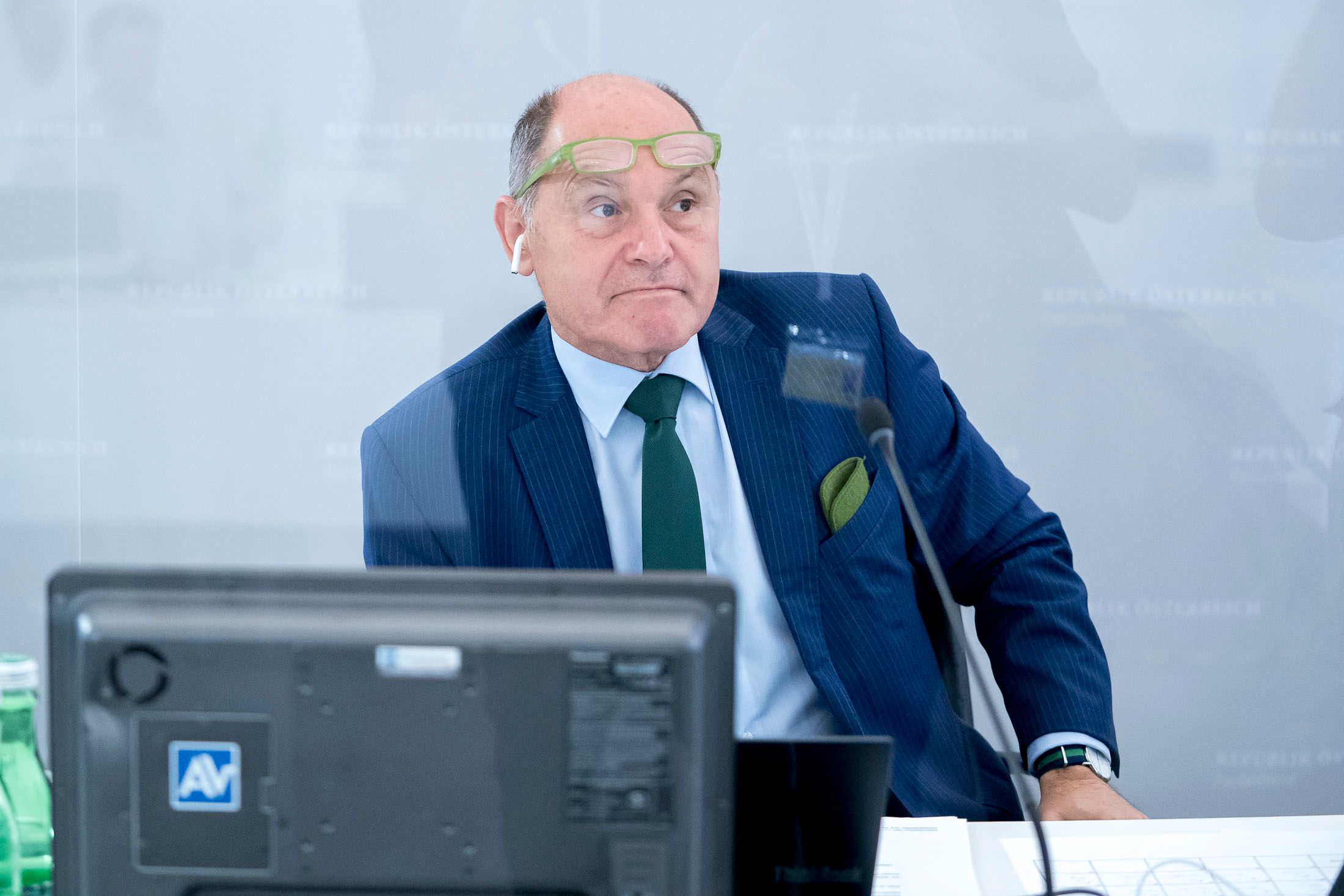 Wolfgang Sobotka gesteht ein, in seiner Rolle als Vorsitzender des U-Ausschusses manchmal aufbrausend gewesen zu sein.