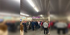 Kroatien-Spiel: Öffi-Chaos, U-Bahn fährt nicht