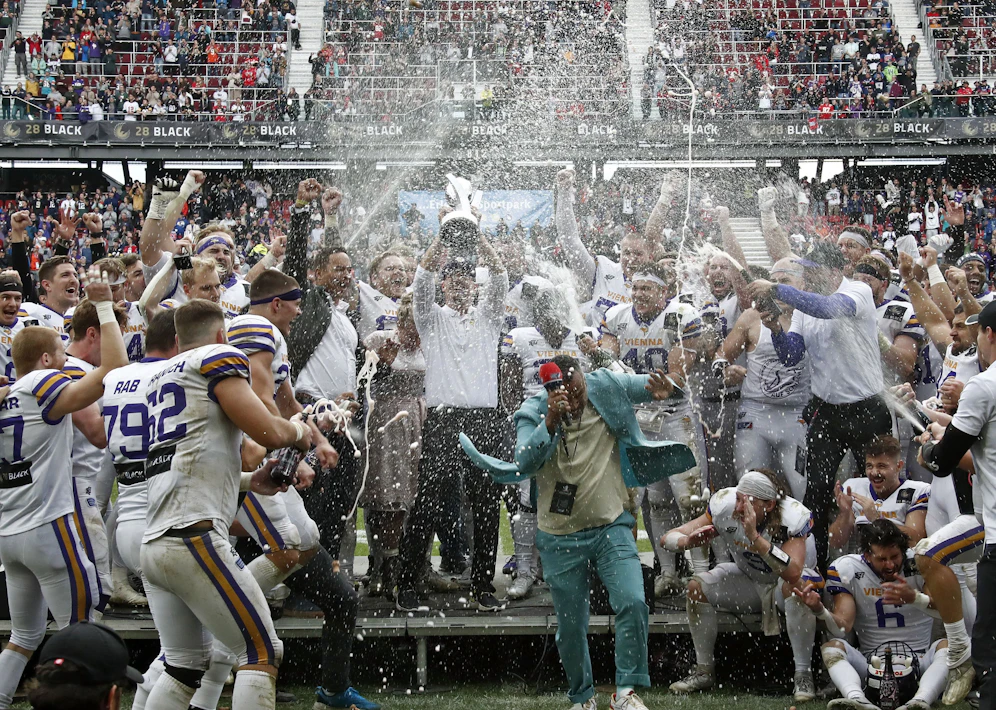 Die Vikings-Party in Klagenfurt.