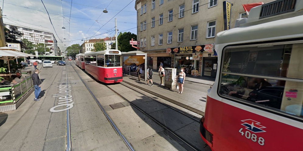 Blutiger Streit auf der Quellenstraße in Wien, nun hat die Polizei einen Verdächtigen gefasst.