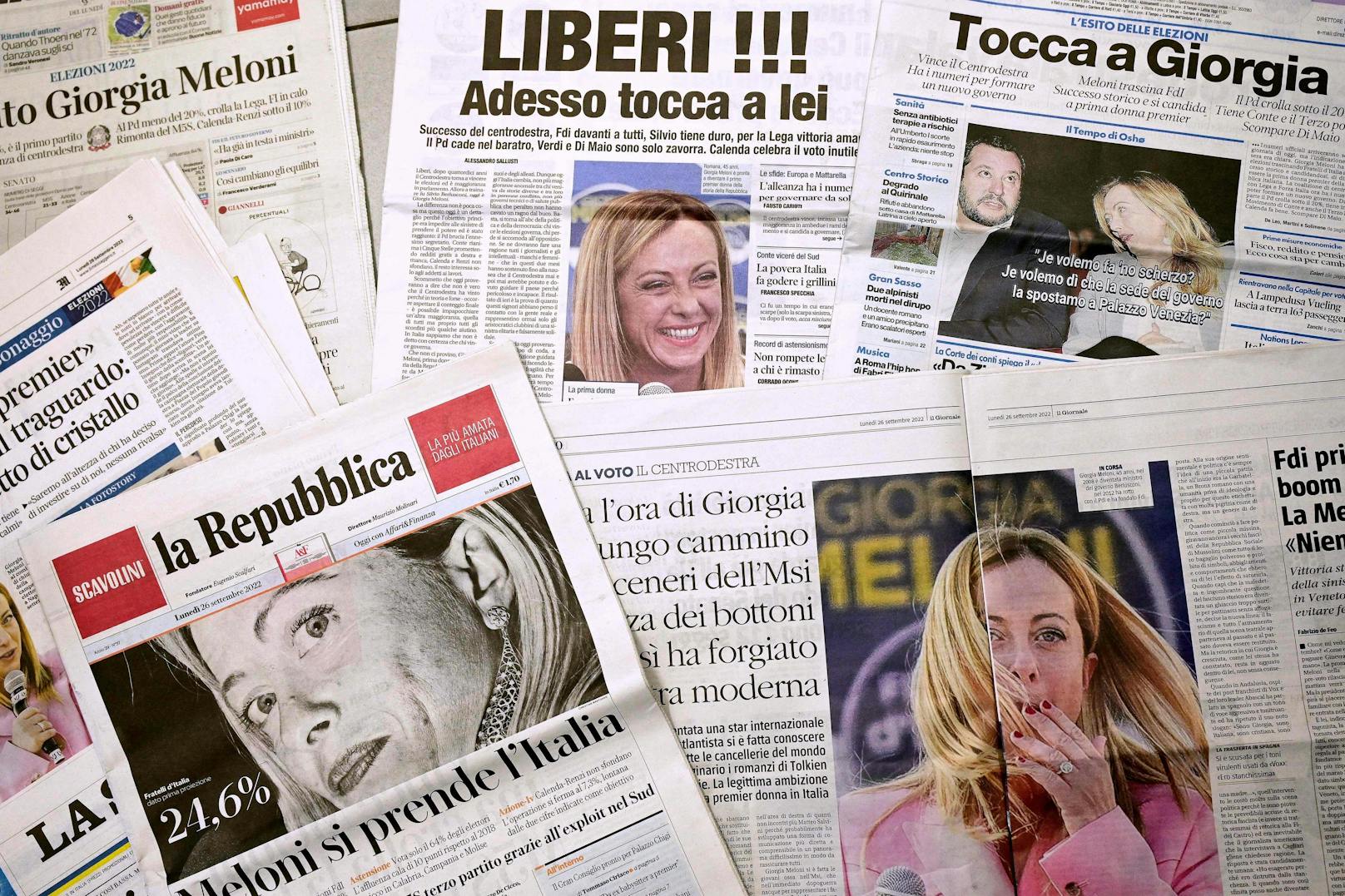 Italien steht vor einem scharfen Rechtsruck: Bei der Parlamentswahl hat sich das Lager der radikalen Rechte durchgesetzt.